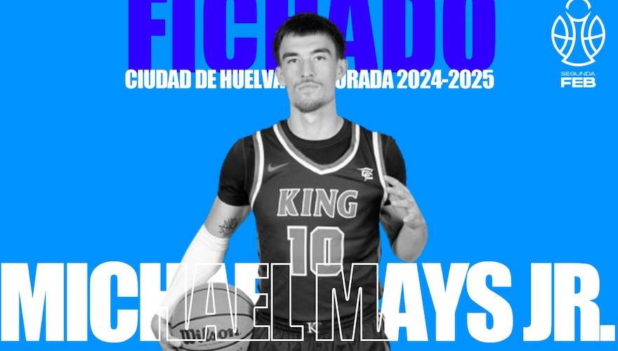 Llega al Ciudad de Huelva Michael Lee Mays Jr, jugador que puede actuar en varias posiciones y que cuenta con una gran capacidad anotadora. / Foto: @CiudadDeHuelva.