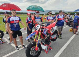 Paquito Gómez demostró en el GP del Piamonte que está completamente recuperado de la lesión que sufrió tras caerse en los entrenamiento en Cerdeña.