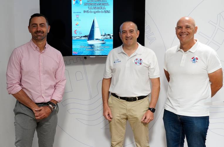 Un momento de la presentación de la 42ª edición de la Regata Internacional 'La Farola' que tendrá lugar los días 17 y 18 de agosto.