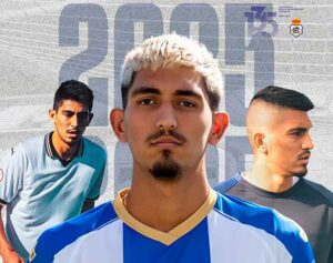 El centrocampista César Moreno llega al Recreativo cedido por el Hércules. / Foto: @recreoficial.