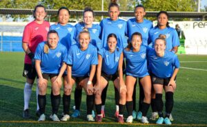 Once inicial del Sporting de Huelva en su primer partido de la pretemporada a domicilio ante el Cáceres Femenino. / Foto: @sportinghuelva.