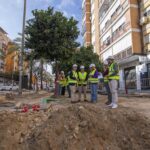 espacio peatonal de Las Colonias