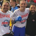 Los onubenses Luis Carlos Barrera y Daniel Rodrigo Vázquez, claves en el podio de España en el Campeonato del Mundo de Artes Marciales.