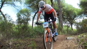 Aljaraque albergó la antepenúltima cita del Circuito Provincial Diputación de Huelva BTT XCO 2024.