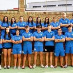 Componentes del CN Huelva que han comenzado con excelentes marcas la Fase Provincial de la Liga Infantil-Junior-Absoluta de Huelva de Natación. / Foto: @CNHUELVA.