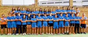 Componentes del CN Huelva que han comenzado con excelentes marcas la Fase Provincial de la Liga Infantil-Junior-Absoluta de Huelva de Natación. / Foto: @CNHUELVA.