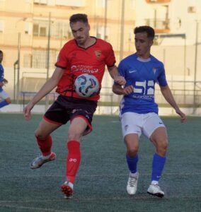 Debacle del Ayamonte el sábado ante el filial del San Fernando, cayendo por un contundente 5-1. / Foto: @CanteraSFCD.