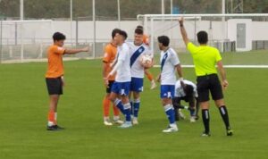 El Atlético Onubense confía en seguir creciendo con un buen resultado en Cartaya. / Foto: G. N.