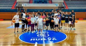 El Aula Inclusiva de Baloncesto creada por el Huelva Comercio LRi21 Viridis recibe de nuevo el apoyo de la Autoridad Portuaria.