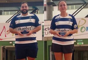 Adrián Márquez y Ángela Romero, campeones del Individual masculino A1 e Individual femenino A-1 y A-2, respectivamente.