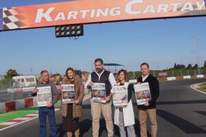 Un momento de la presentación del Campeonato de Andalucía de Kárting 2024, celebrada en el mismo circuito cartayero. / Foto: FAA.