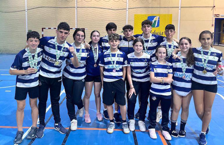 Representantes del IES La Orden en el Andalucía TTR Sub 13, Sub 15, Sub 17 y Sub 19 de Córdoba celebrado en Córdoba.